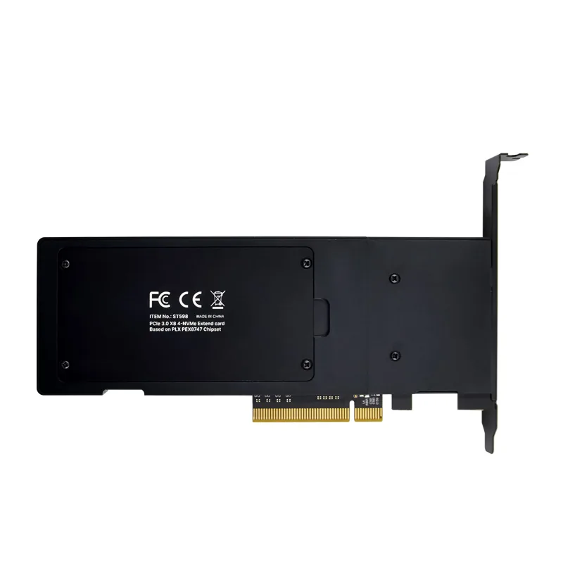 IRD-NVME8E-598, placa nvme para 4 ssds m.2 2280 — foto 3 de 8