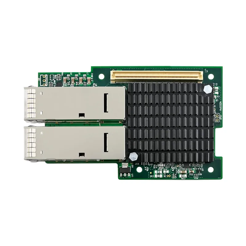 IRD-OCP2E-7343, placa de rede 40gbe sfp28, 2 portas — foto 2 de 7