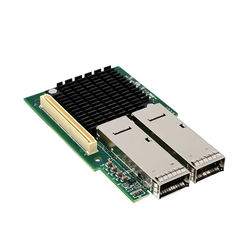 IRD-OCP2E-7343, placa de rede 40gbe sfp28, 2 portas — foto 3 de 7
