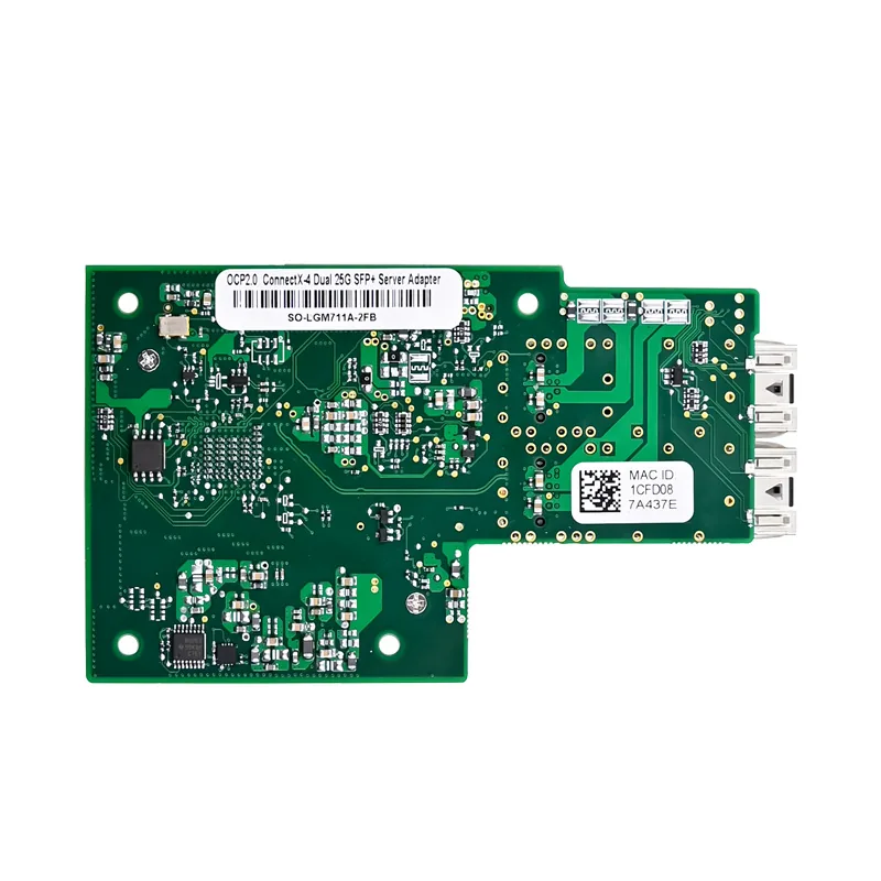 IRD-OCP2E-7346, placa de rede 25gbe sfp28, 2 portas — foto 3 de 7