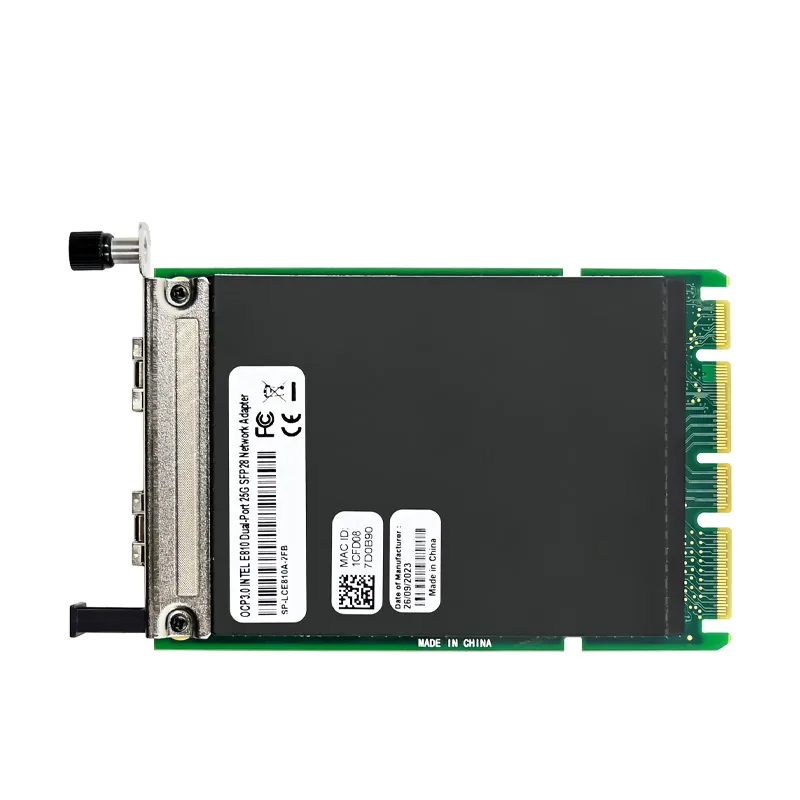 IRD-OCP3E-7400, placa de rede 25gbe sfp28, 2 portas — foto 4 de 7
