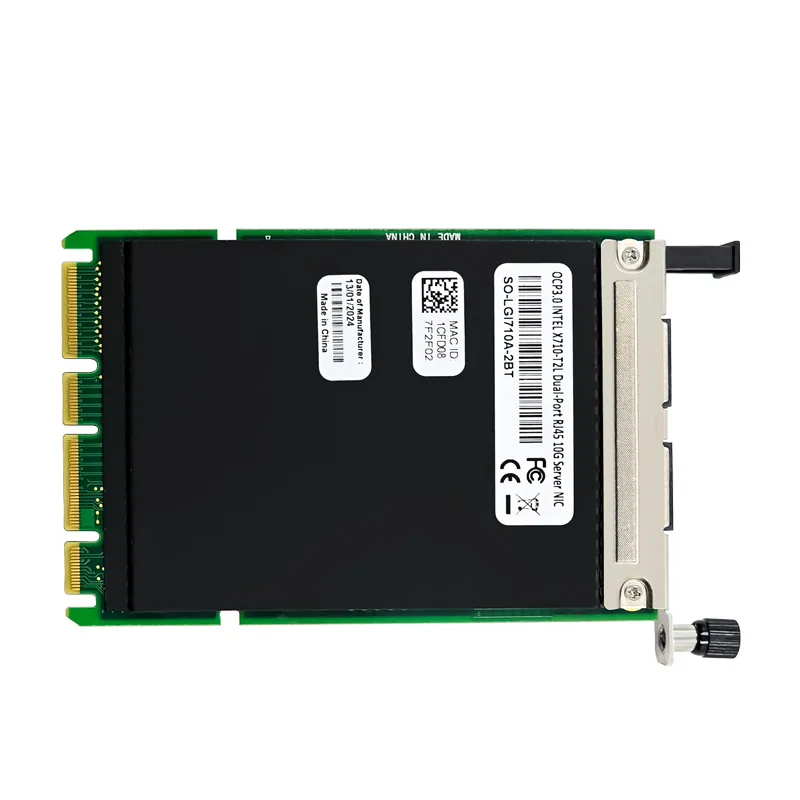 IRD-OCP3E-7428, placa de rede 10gbe rj45, 2 portas — foto 3 de 6