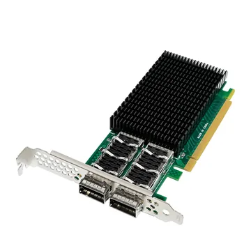 IRD-PCI16E-7338, placa de rede 100gbe qsfp28, 2 portas