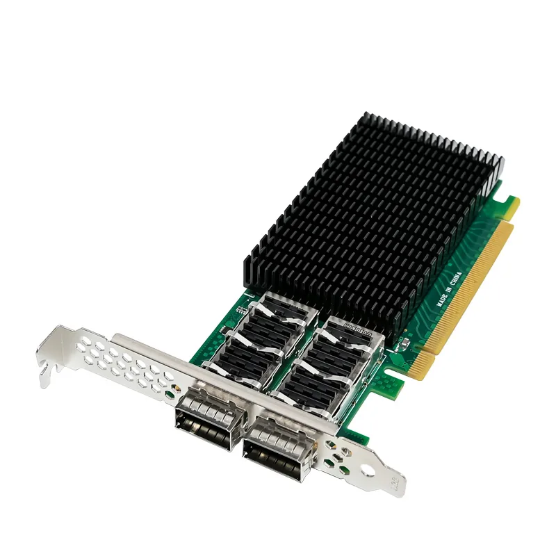 IRD-PCI16E-7338, placa de rede 100gbe qsfp28, 2 portas