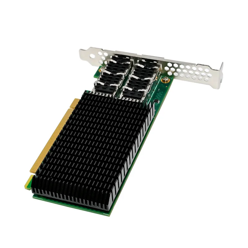 IRD-PCI16E-7338, placa de rede 100gbe qsfp28, 2 portas — foto 4 de 5