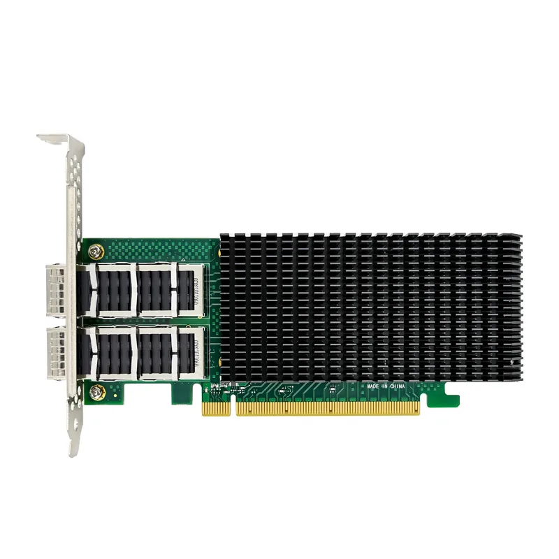 IRD-PCI16E-7339, placa de rede 100gbe qsfp28, 2 portas — foto 2 de 7
