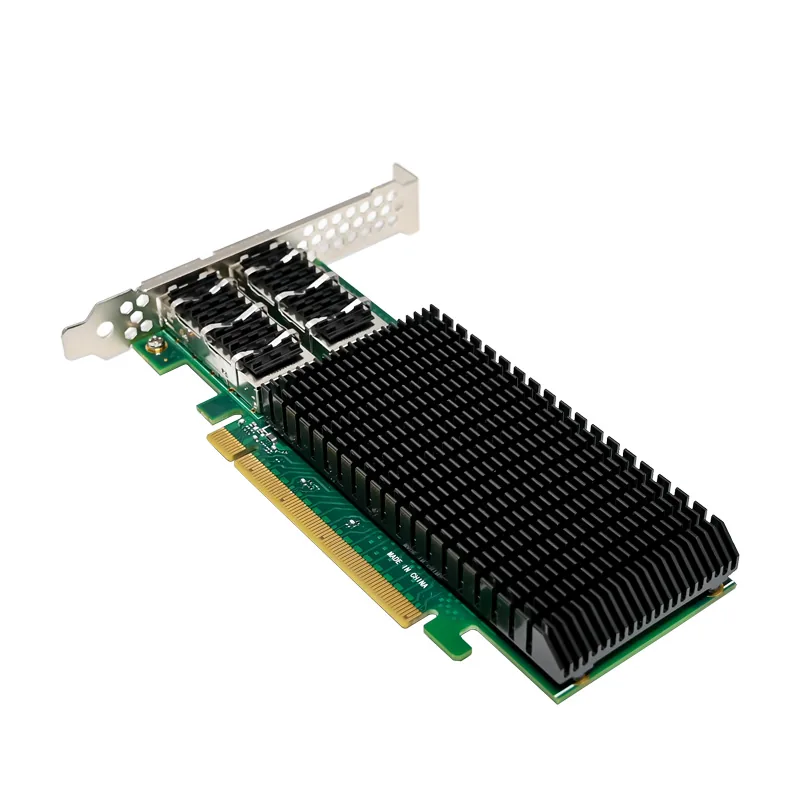 IRD-PCI16E-7339, placa de rede 100gbe qsfp28, 2 portas — foto 4 de 7