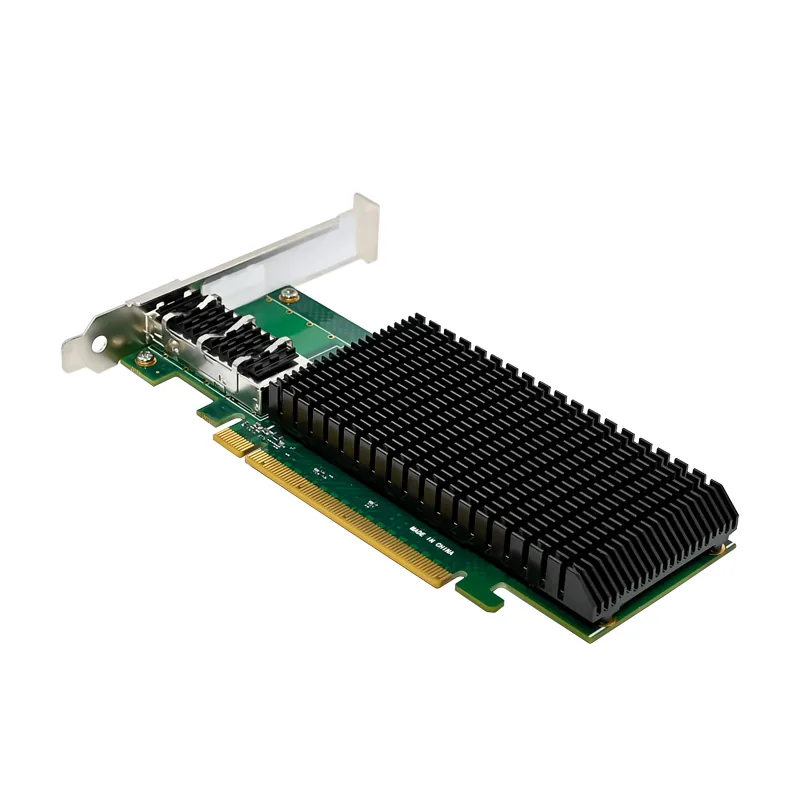 IRD-PCI16E-7340, placa de rede 100gbe qsfp28, 1 porta — foto 4 de 7