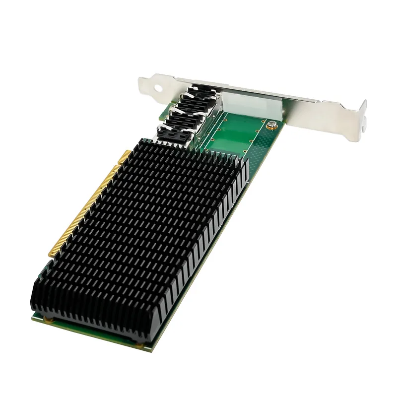 IRD-PCI16E-7340, placa de rede 100gbe qsfp28, 1 porta — foto 5 de 7