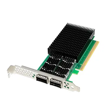 IRD-PCI16E-7437, placa de rede 100gbe qsfp56, 2 portas