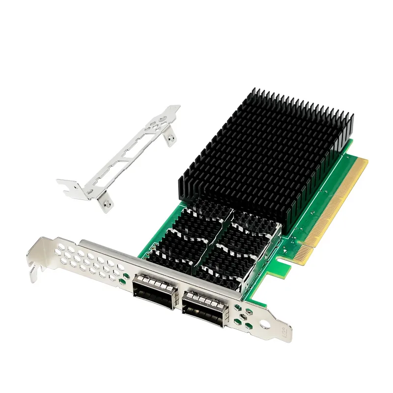 IRD-PCI16E-7437, placa de rede 100gbe qsfp56, 2 portas — foto 2 de 8