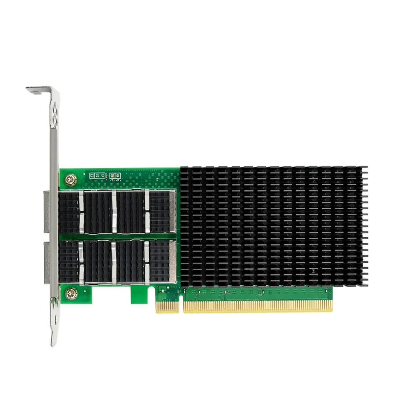 IRD-PCI16E-7437, placa de rede 100gbe qsfp56, 2 portas — foto 3 de 8