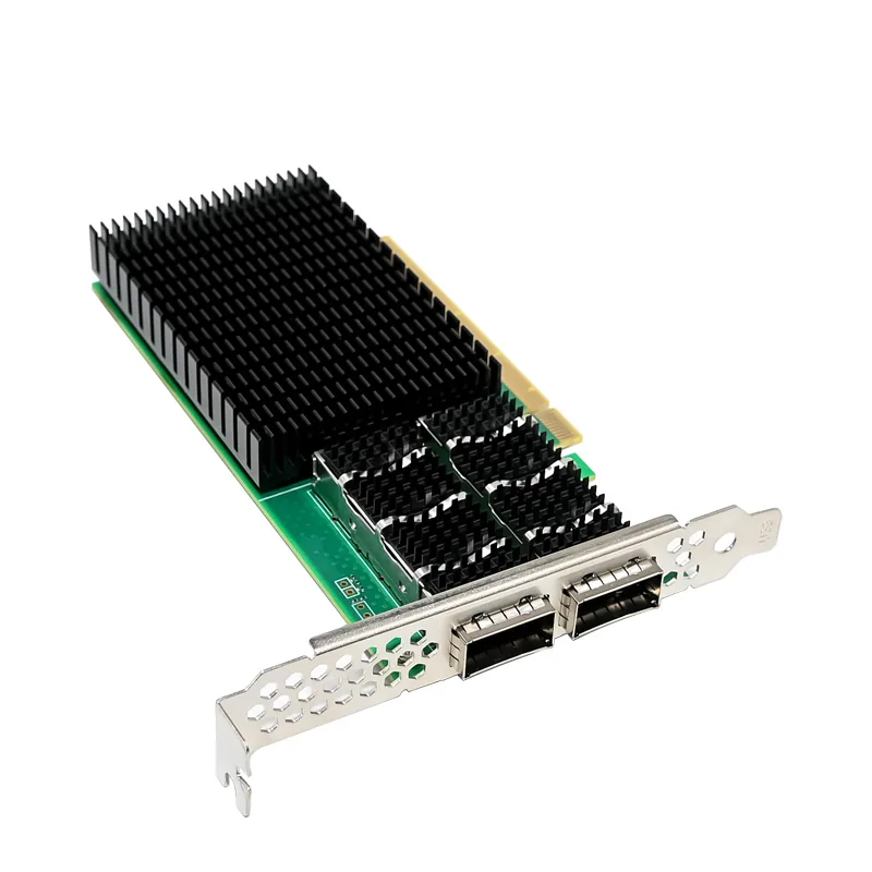 IRD-PCI16E-7437, placa de rede 100gbe qsfp56, 2 portas — foto 5 de 8