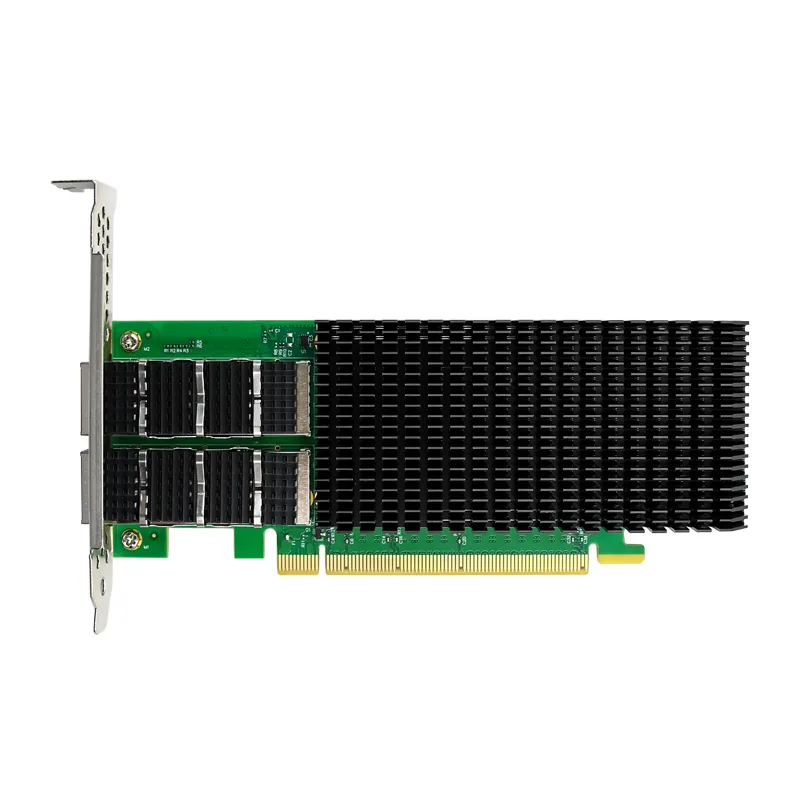 IRD-PCI16E-7438, placa de rede 200gbe qsfp56, 2 portas — foto 3 de 8