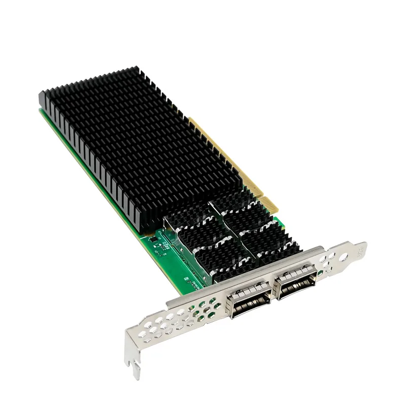 IRD-PCI16E-7438, placa de rede 200gbe qsfp56, 2 portas — foto 5 de 8