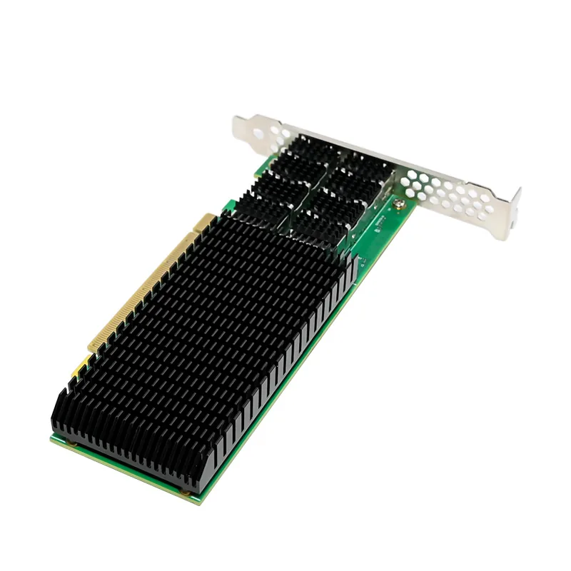 IRD-PCI16E-7438, placa de rede 200gbe qsfp56, 2 portas — foto 7 de 8