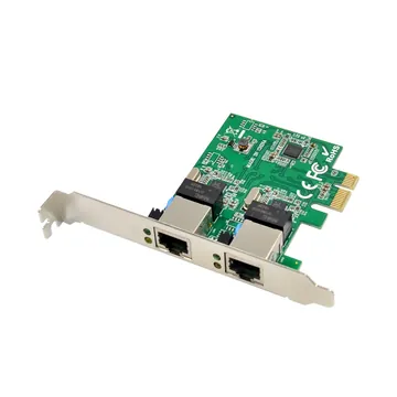 IRD-PCI1E-707, placa de rede 1gbe rj45, 2 portas
