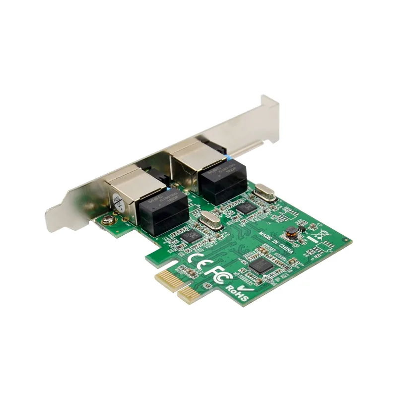 IRD-PCI1E-707, placa de rede 1gbe rj45, 2 portas — foto 4 de 6