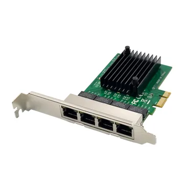 IRD-PCI1E-708, placa de rede 1gbe rj45, 4 portas
