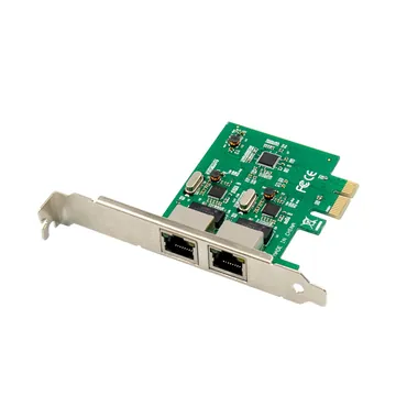 IRD-PCI1E-712, placa de rede 1gbe rj45, 2 portas