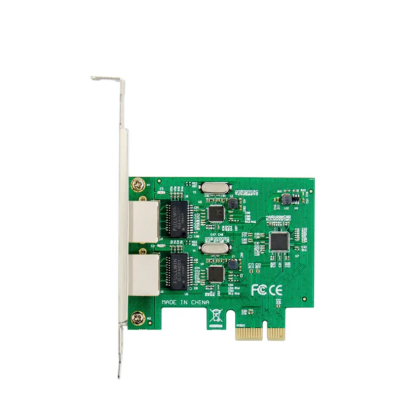 IRD-PCI1E-712, placa de rede 1gbe rj45, 2 portas — foto 2 de 5
