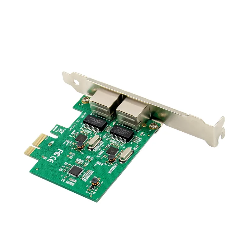 IRD-PCI1E-712, placa de rede 1gbe rj45, 2 portas — foto 4 de 5