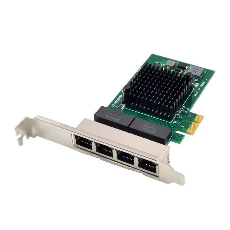 IRD-PCI1E-7209, placa de rede 1gbe rj45, 4 portas