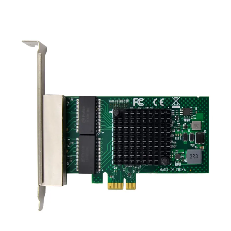 IRD-PCI1E-7209, placa de rede 1gbe rj45, 4 portas — foto 2 de 7