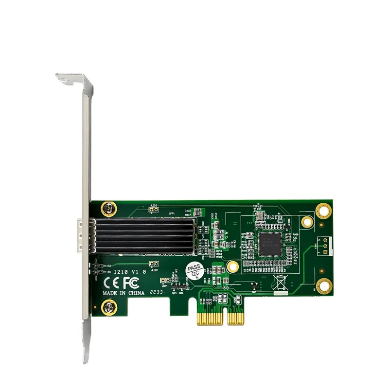 IRD-PCI1E-721, placa de rede 1gbe sfp, 1 porta — foto 2 de 8