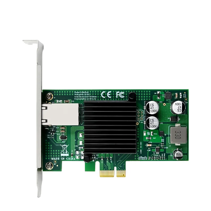 IRD-PCI1E-7225, placa de rede 1gbe rj45 poe, 1 porta — foto 3 de 8
