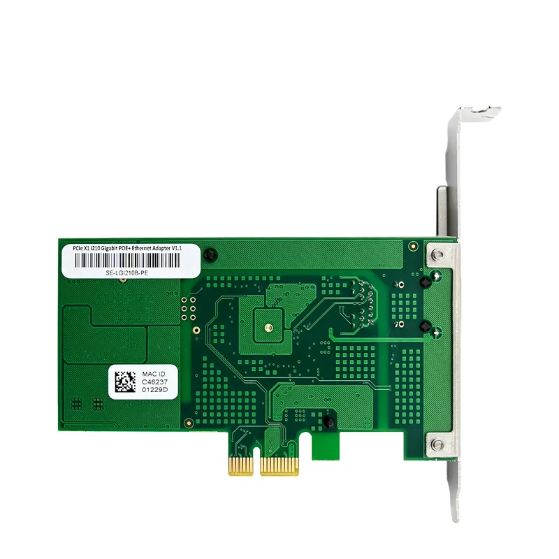 IRD-PCI1E-7225, placa de rede 1gbe rj45 poe, 1 porta — foto 4 de 8
