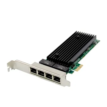 IRD-PCI1E-7229, placa de rede 1gbe rj45, 4 portas