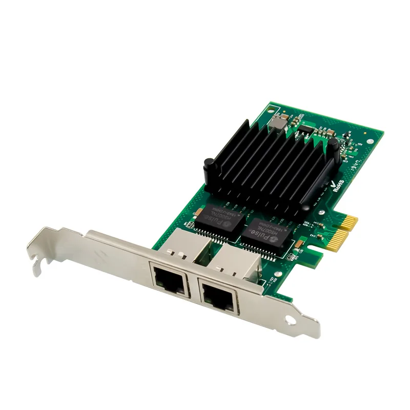 IRD-PCI1E-7232, placa de rede 1gbe rj45, 2 portas