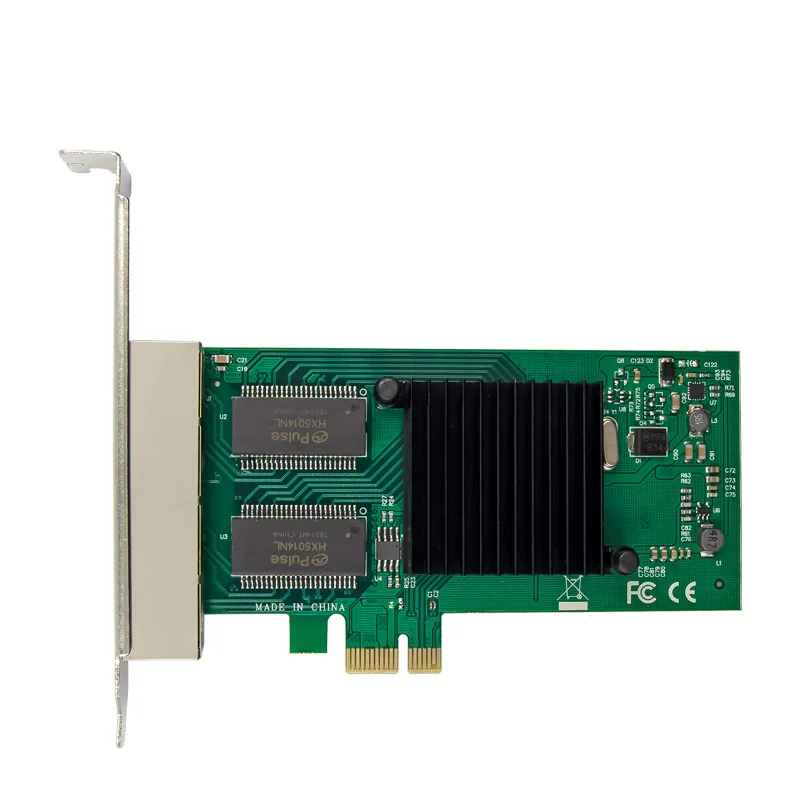 IRD-PCI1E-7233, placa de rede 1gbe rj45, 4 portas — foto 2 de 3
