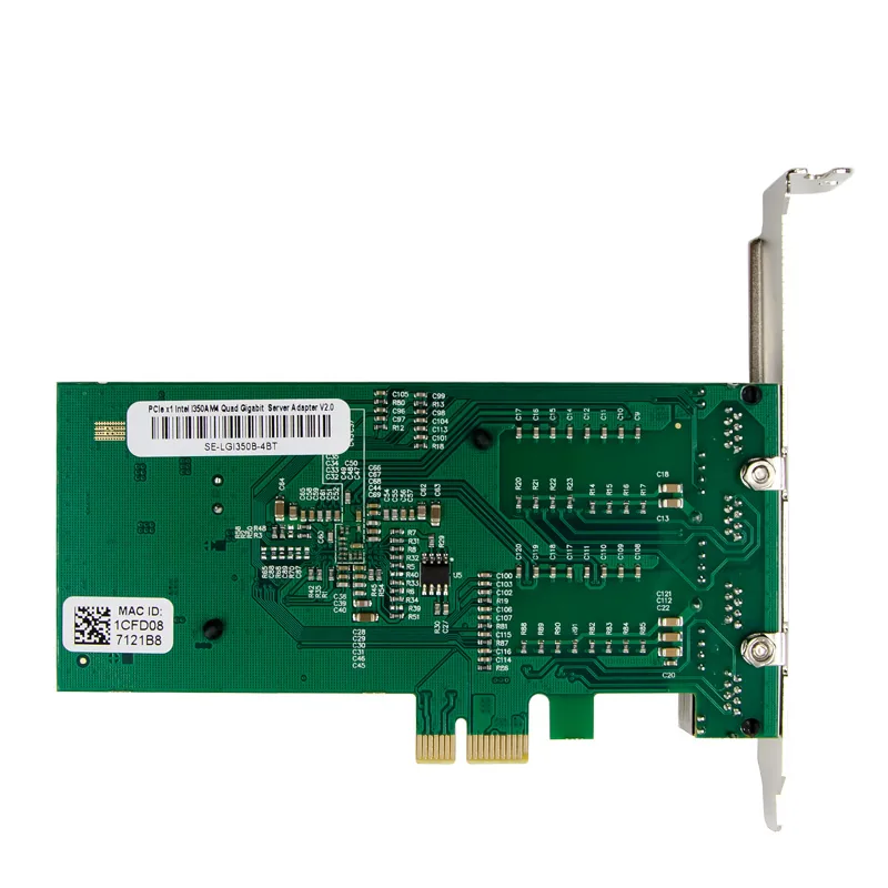 IRD-PCI1E-7233, placa de rede 1gbe rj45, 4 portas — foto 3 de 3