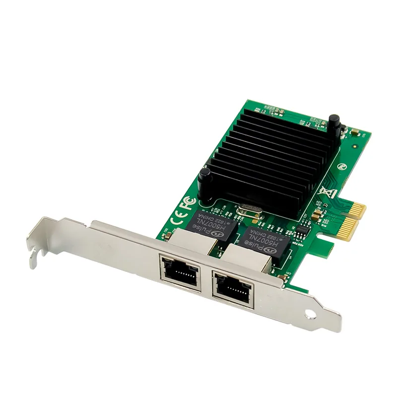 IRD-PCI1E-7239, placa de rede 1gbe rj45, 2 portas
