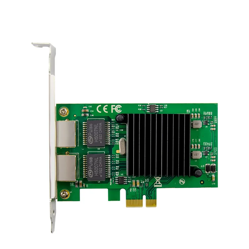 IRD-PCI1E-7239, placa de rede 1gbe rj45, 2 portas — foto 2 de 7