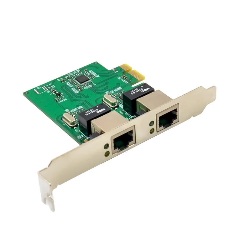 IRD-PCI1E-7244, placa de rede 1gbe rj45, 2 portas — foto 3 de 8