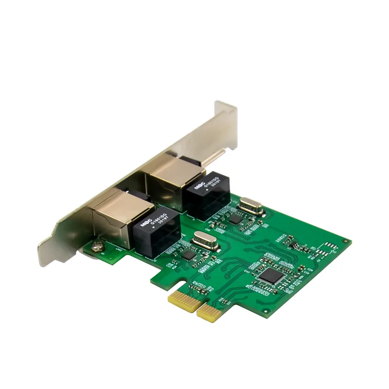 IRD-PCI1E-7244, placa de rede 1gbe rj45, 2 portas — foto 4 de 8
