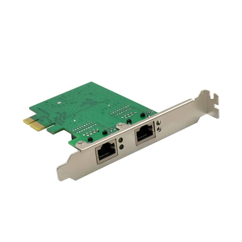 IRD-PCI1E-7244, placa de rede 1gbe rj45, 2 portas — foto 7 de 8