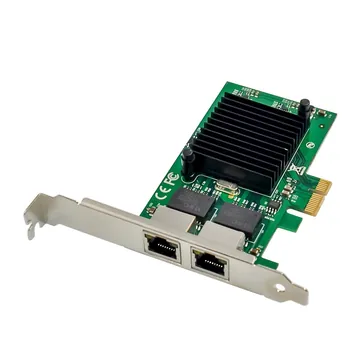 IRD-PCI1E-725, placa de rede 1gbe rj45, 2 portas