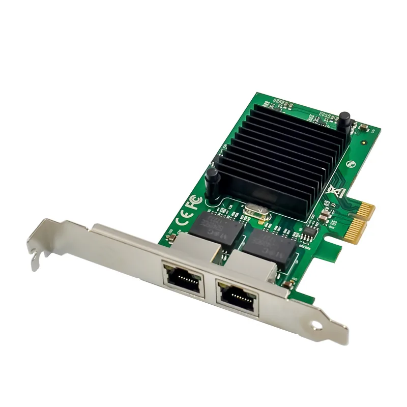 IRD-PCI1E-725, placa de rede 1gbe rj45, 2 portas