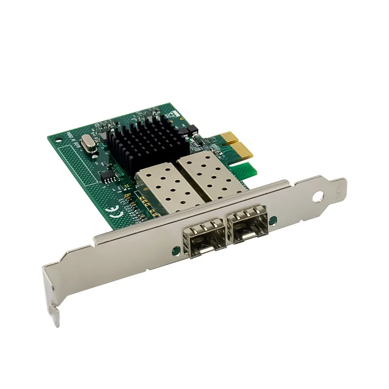 IRD-PCI1E-7257, placa de rede 1gbe sfp, 2 portas — foto 3 de 7