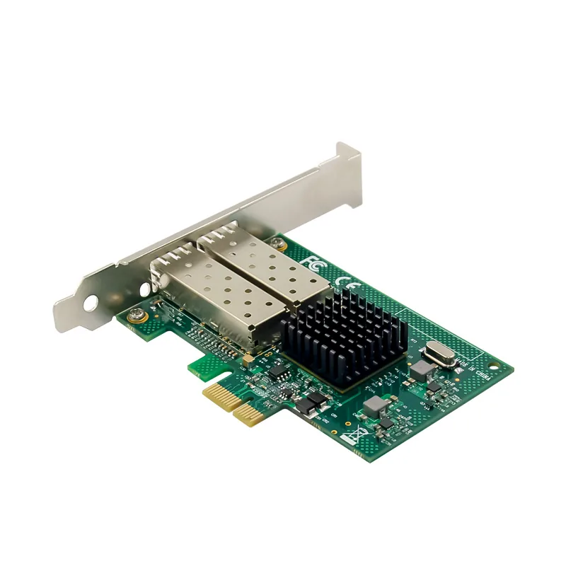 IRD-PCI1E-7257, placa de rede 1gbe sfp, 2 portas — foto 4 de 7