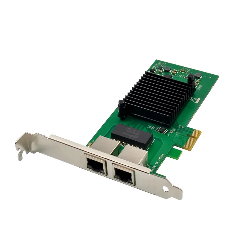 IRD-PCI1E-7259, placa de rede 1gbe rj45, 2 portas