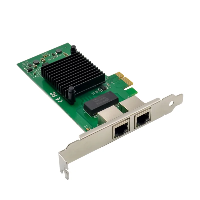 IRD-PCI1E-7259, placa de rede 1gbe rj45, 2 portas — foto 3 de 7