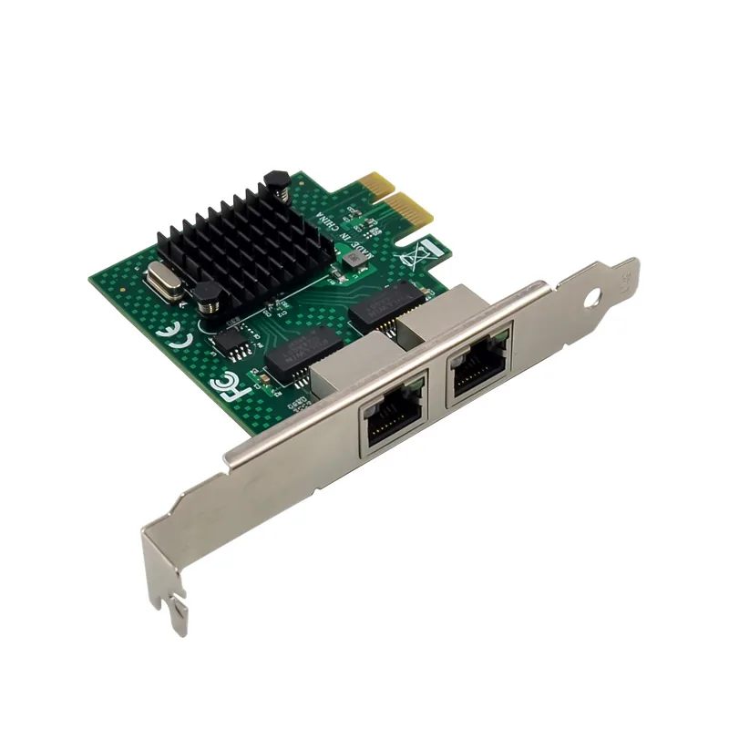 IRD-PCI1E-7284, placa de rede 1gbe rj45, 2 portas — foto 4 de 7