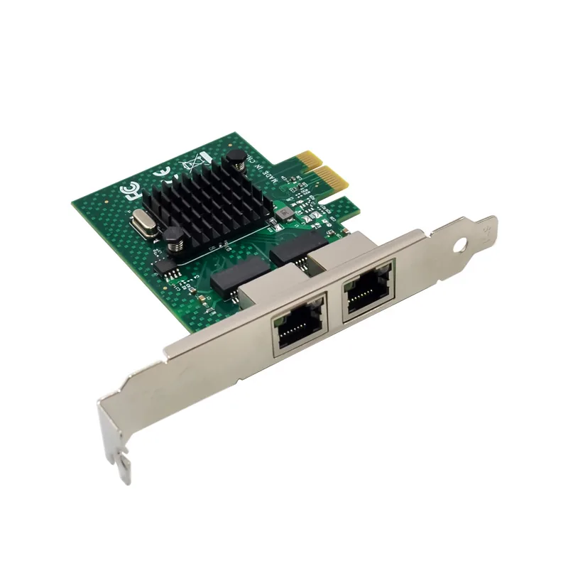 IRD-PCI1E-7287, placa de rede 1gbe rj45, 2 portas — foto 4 de 7