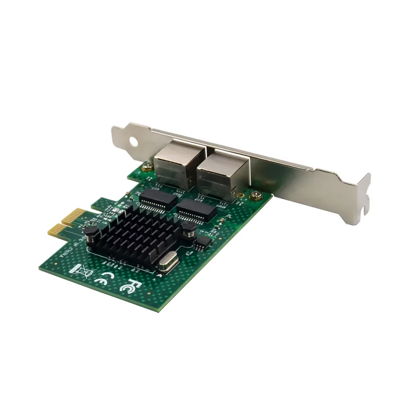 IRD-PCI1E-7287, placa de rede 1gbe rj45, 2 portas — foto 6 de 7