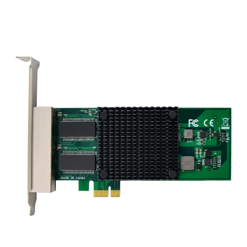 IRD-PCI1E-7311, placa de rede 1gbe rj45, 4 portas — foto 2 de 7